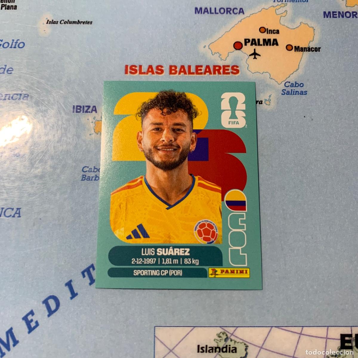 Cromos de f&uacute;tbol: Colombia n&uacute;mero 19 cromo panini Mundial Fifa World Cup 2026