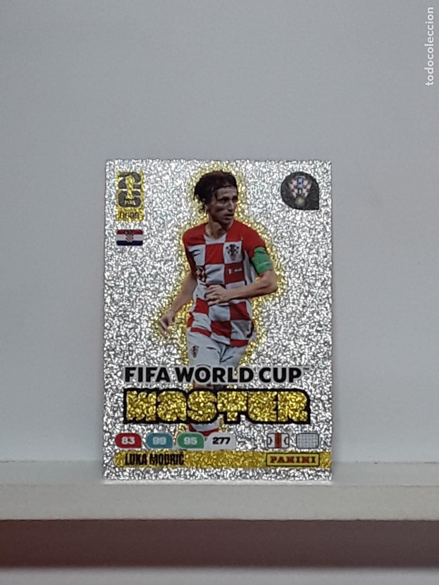 Cromos de f&uacute;tbol: ADRENALYN MUNDIAL 2026 WORLD CUP 26 ALBUM PANINI N DB09 DB9 DB 09 CROACIA CROATIA MASTER LUKA MODRIC