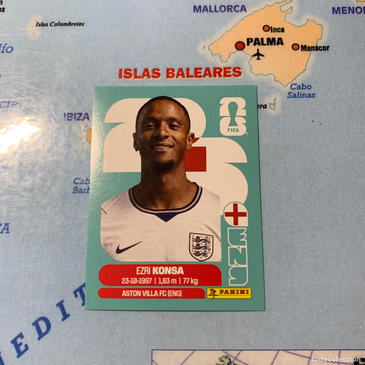 Cromos de f&uacute;tbol: Inglaterra n&uacute;mero 5 cromo panini Mundial Fifa World Cup 2026