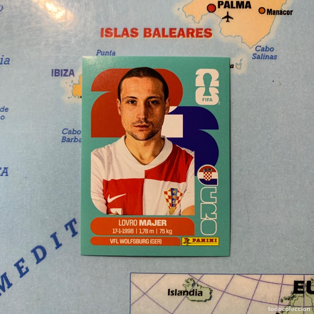 Cromos de f&uacute;tbol: Croacia n&uacute;mero 12 cromo panini Mundial Fifa World Cup 2026