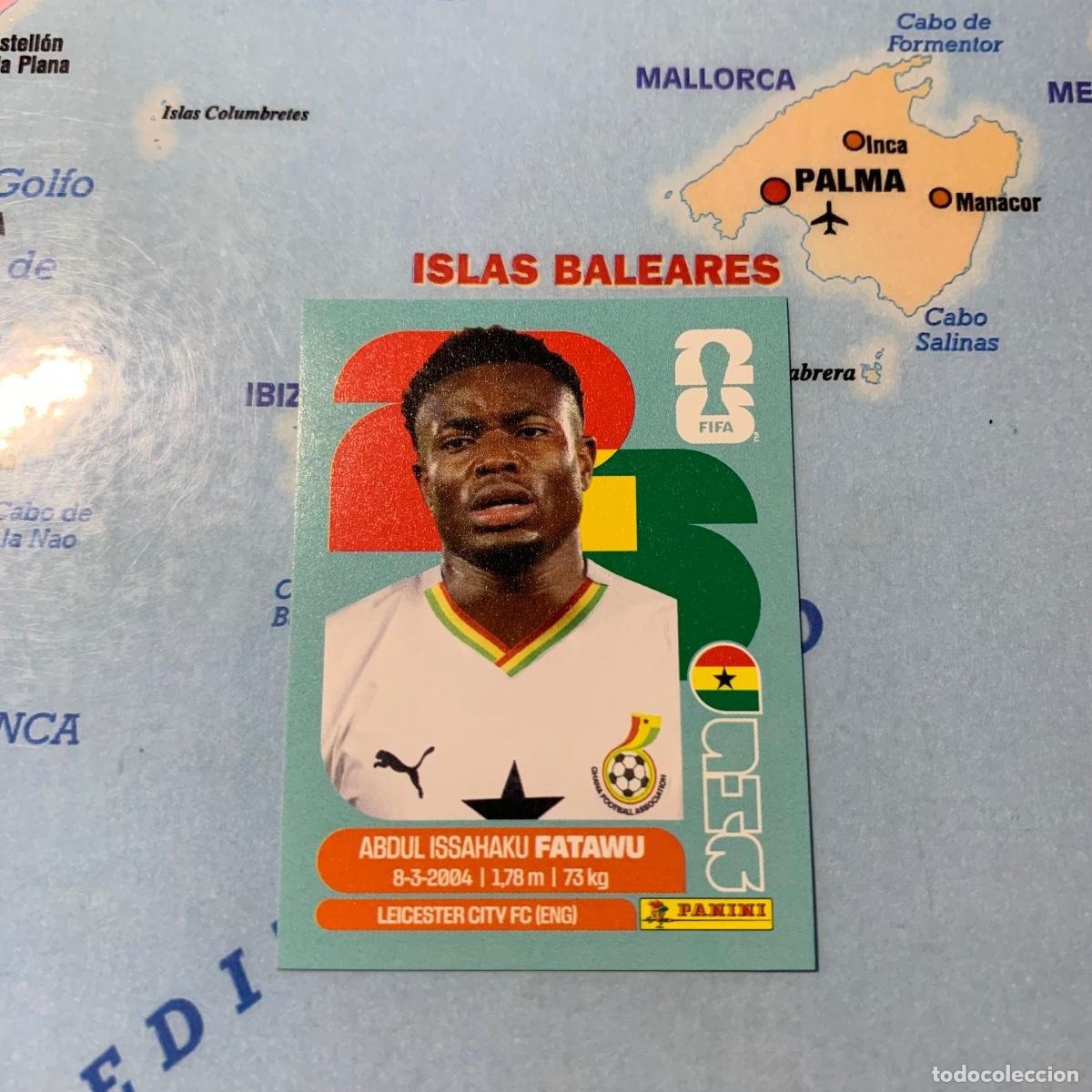 Cromos de f&uacute;tbol: Ghana n&uacute;mero 9 cromo panini Mundial Fifa World Cup 2026