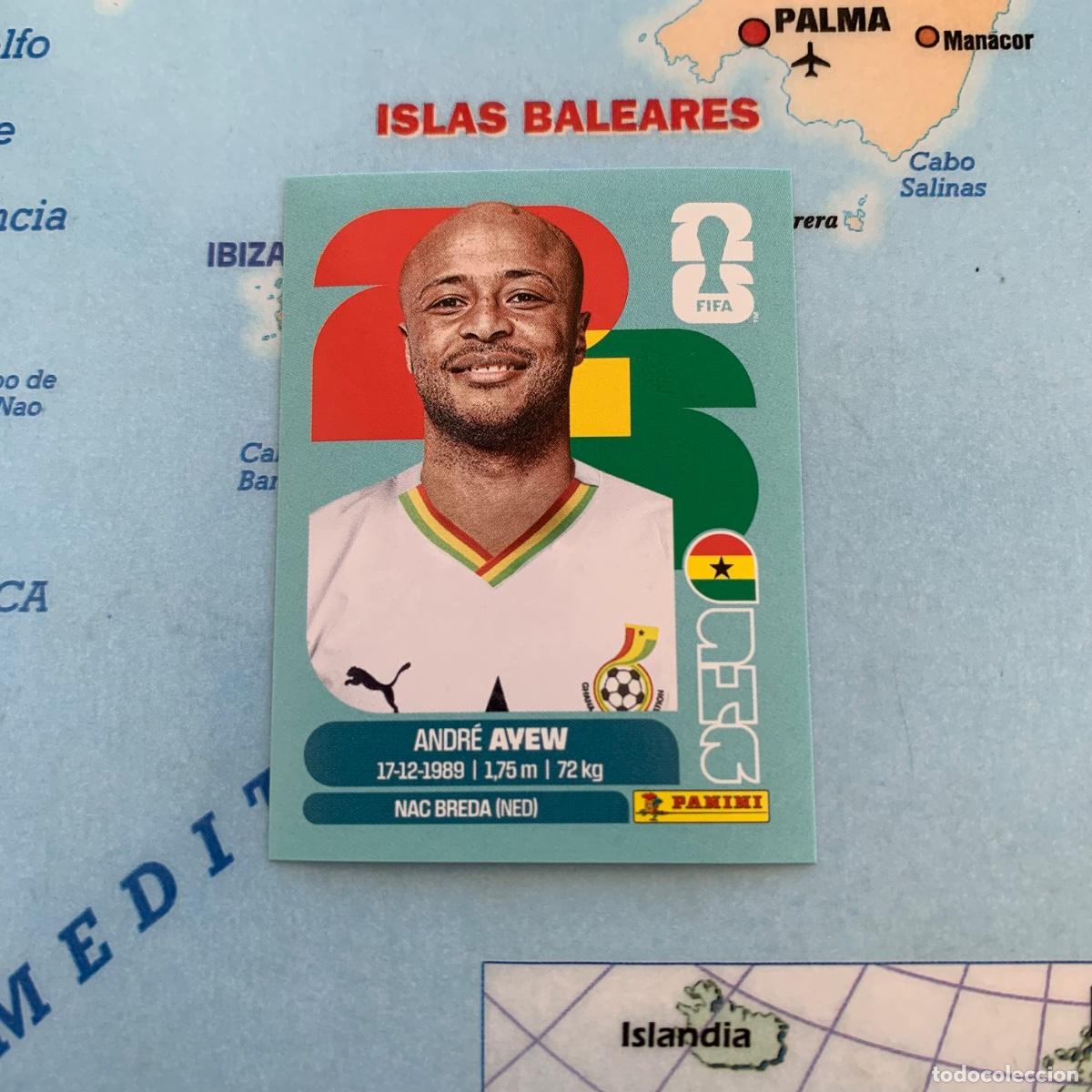 Cromos de f&uacute;tbol: Ghana n&uacute;mero 17 cromo panini Mundial Fifa World Cup 2026