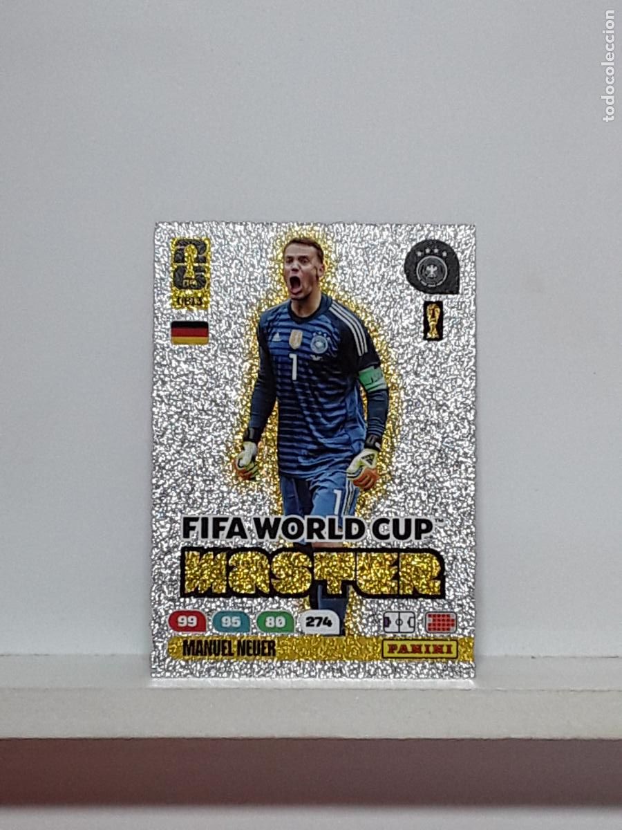 Football Stickers: ADRENALYN MUNDIAL 2026 WORLD CUP 26 ALBUM PANINI N DB13 DB13 DB 13 ALEMANIA MASTER MANUEL NEUER
