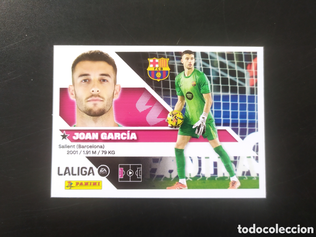 Cromos de f&uacute;tbol: Liga este 2026 2027 26 27 panini Joan Garc&iacute;a n&deg; 3 Barcelona