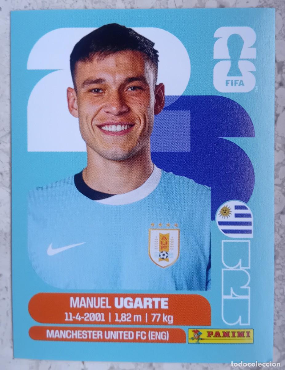 Fu&szlig;ball-Sticker: Figurina Panini 2026 Cromo World Cup Usa Mundial 2026 Manuel Ugarte Uruguay n URU 14