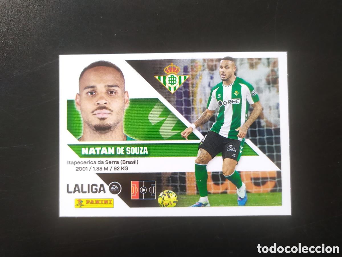 Cartes &agrave; collectionner de Football: Liga este 2026 2027 26 27 panini Natan n&deg; 8 Real Betis