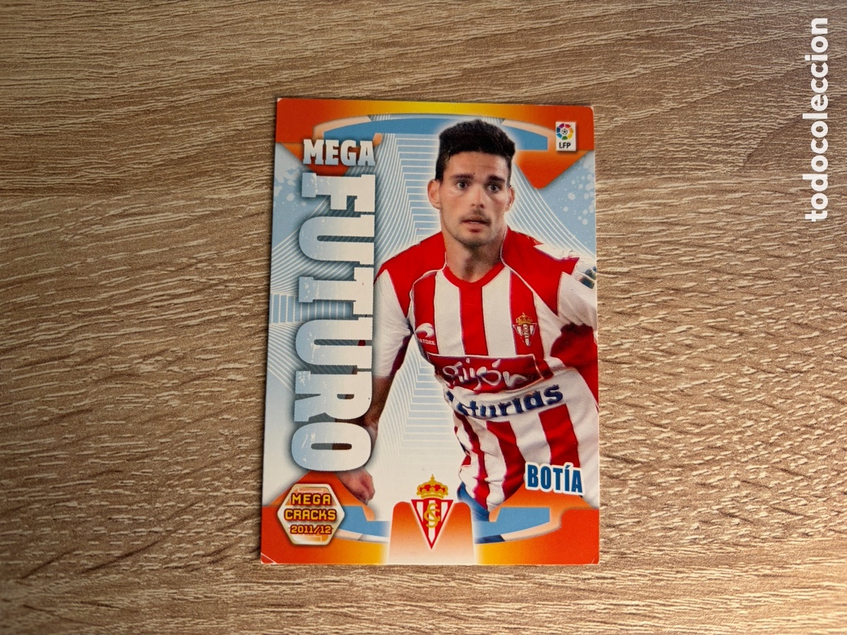 Cromos de f&uacute;tbol: 409 BOT&Iacute;A MEGA FUTURO MEGACRACKS MGK 2011 2012 11 12 SPORTING DE GIJ&Oacute;N