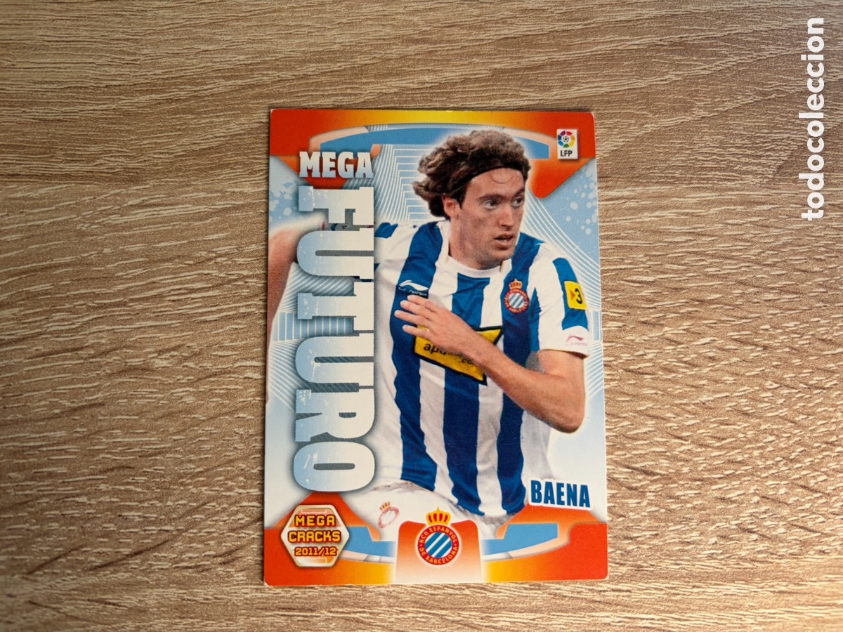 Cromos de f&uacute;tbol: 408 BAENA MEGA FUTURO MEGACRACKS MGK 2011 2012 11 12 RCD ESPANYOL