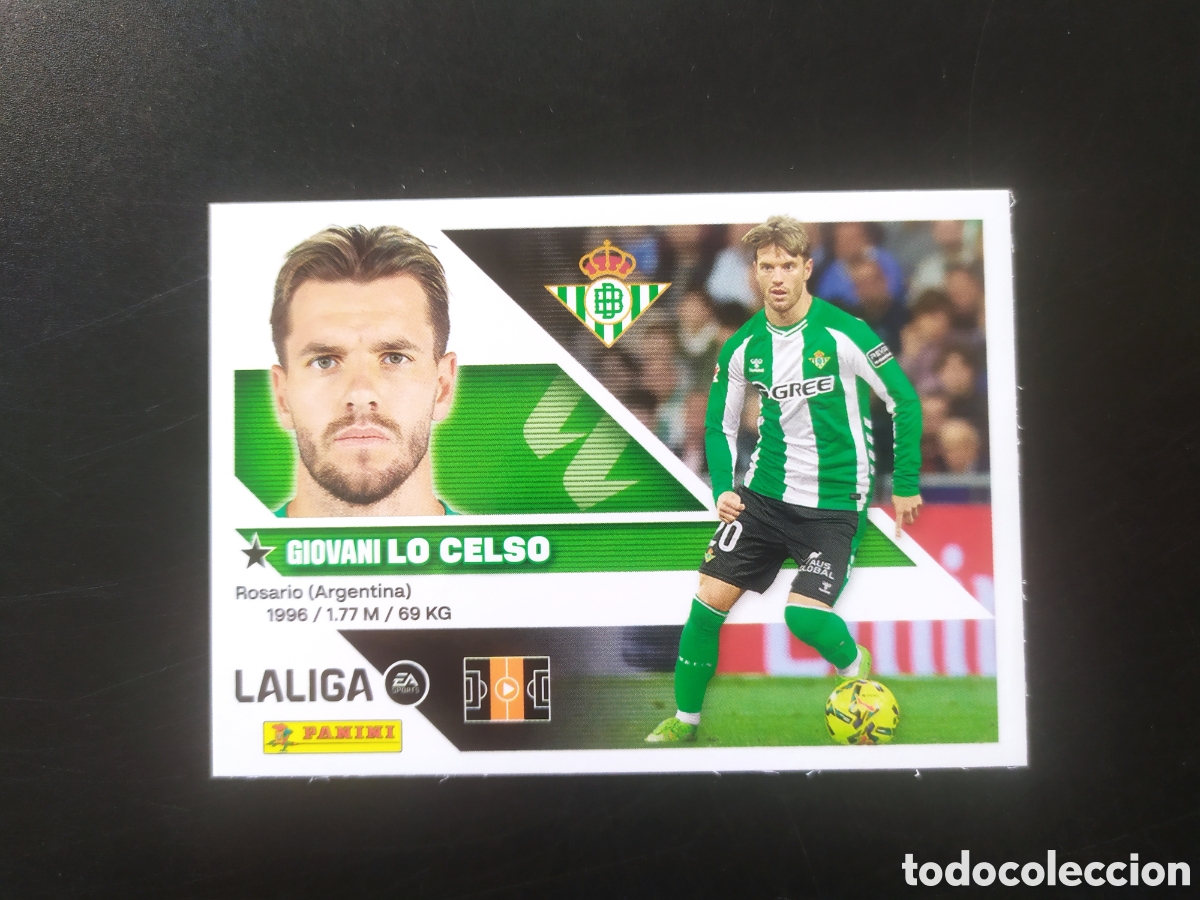 Cromos de Futebol: Liga este 2026 2027 26 27 panini Lo Celso n&deg; 14 Real Betis
