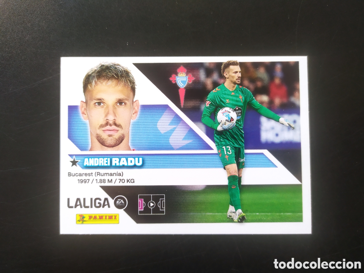 Cromos de f&uacute;tbol: Liga este 2026 2027 26 27 panini Radu n&deg; 3 Celta Vigo