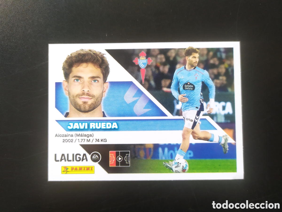Cromos de f&uacute;tbol: Liga este 2026 2027 26 27 panini Javi Rueda n&deg; 6 Celta Vigo