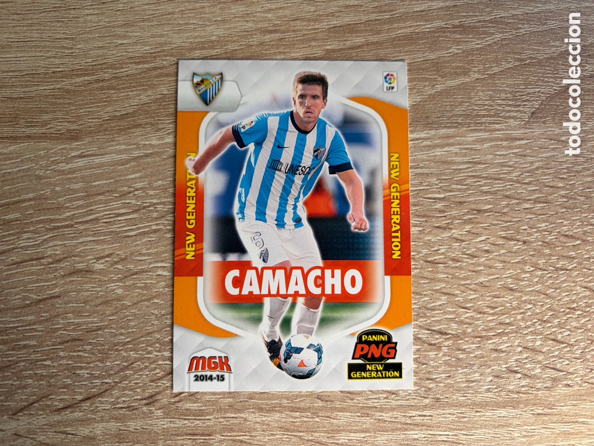 Cromos de f&uacute;tbol: 365 CAMACHO NEW GENERATION MEGACRACKS MGK 2014 2015 14 15 M&Aacute;LAGA CF