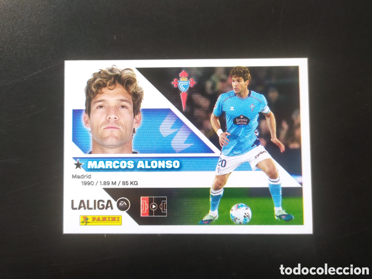 Cromos de f&uacute;tbol: Liga este 2026 2027 26 27 panini Marcos Alonso n&deg; 9A 9 A Celta Vigo