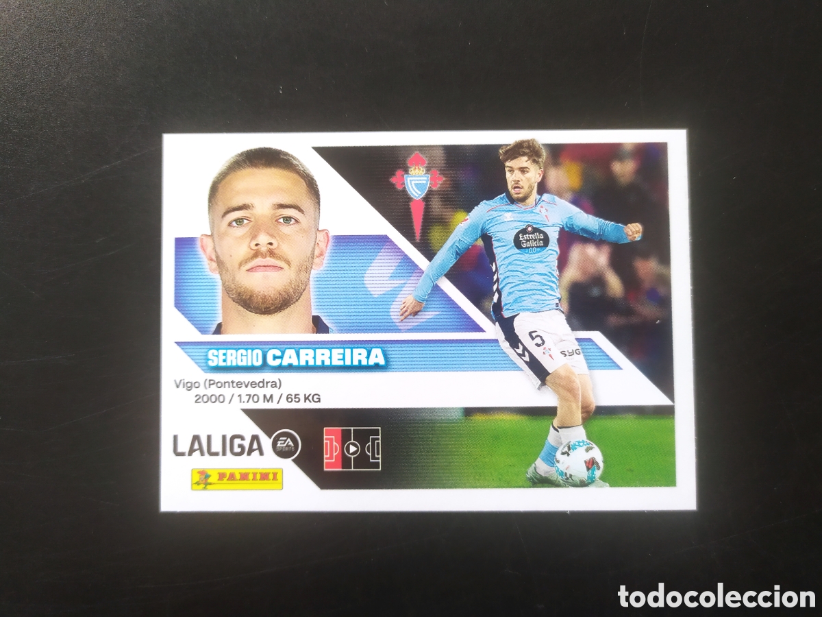 Cromos de f&uacute;tbol: Liga este 2026 2027 26 27 panini Carreira n&deg; 10 Celta Vigo