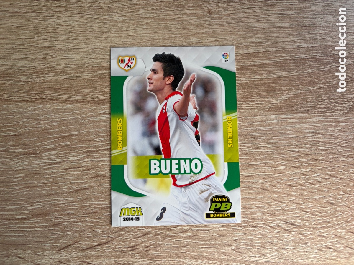 Cromos de f&uacute;tbol: 411 BUENO BOMBERS MEGACRACKS MGK 2014 2015 14 15 RAYO VALLECANO