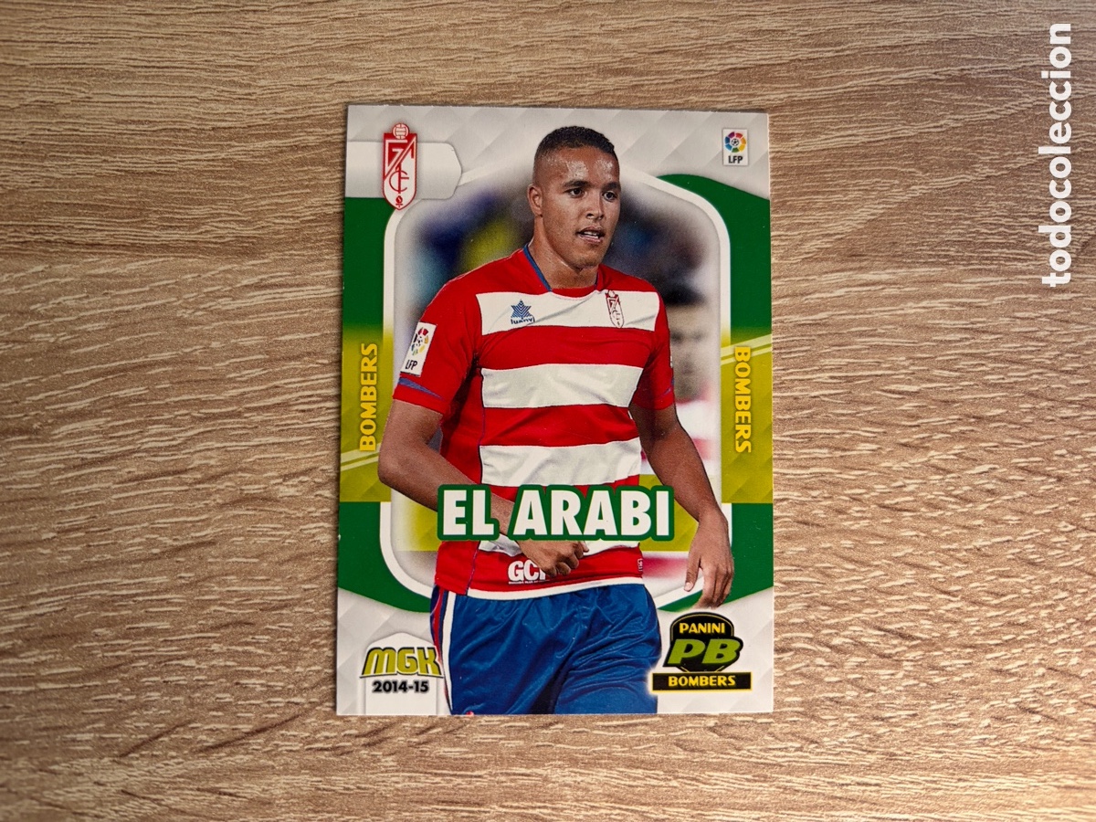 Cromos de f&uacute;tbol: 414 EL ARABI BOMBERS MEGACRACKS MGK 2014 2015 14 15 GRANADA CF