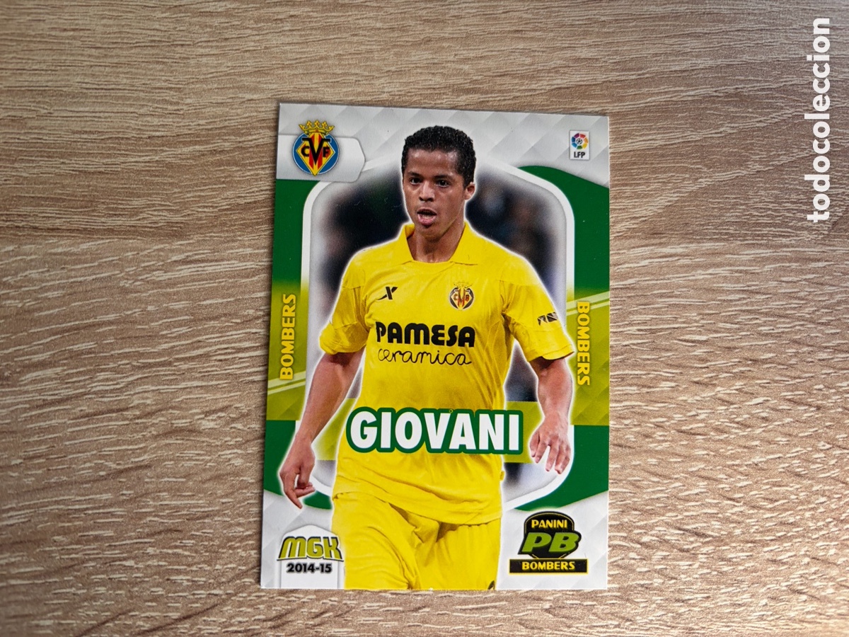 Cromos de f&uacute;tbol: 415 GIOVANI BOMBERS MEGACRACKS MGK 2014 2015 14 15 VILLARREAL CF