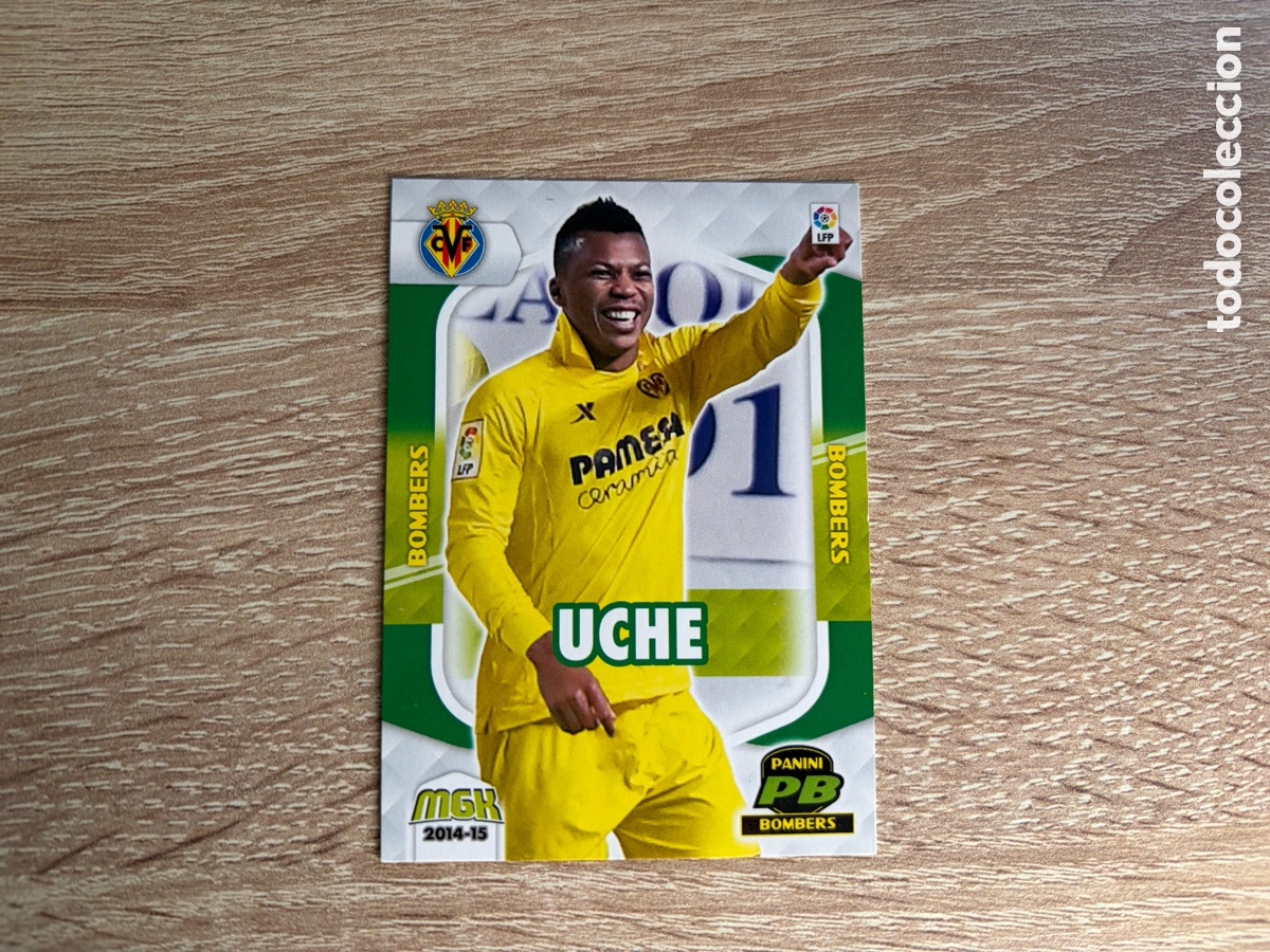 Cromos de f&uacute;tbol: 421 UCHE BOMBERS MEGACRACKS MGK 2014 2015 14 15 VILLARREAL CF