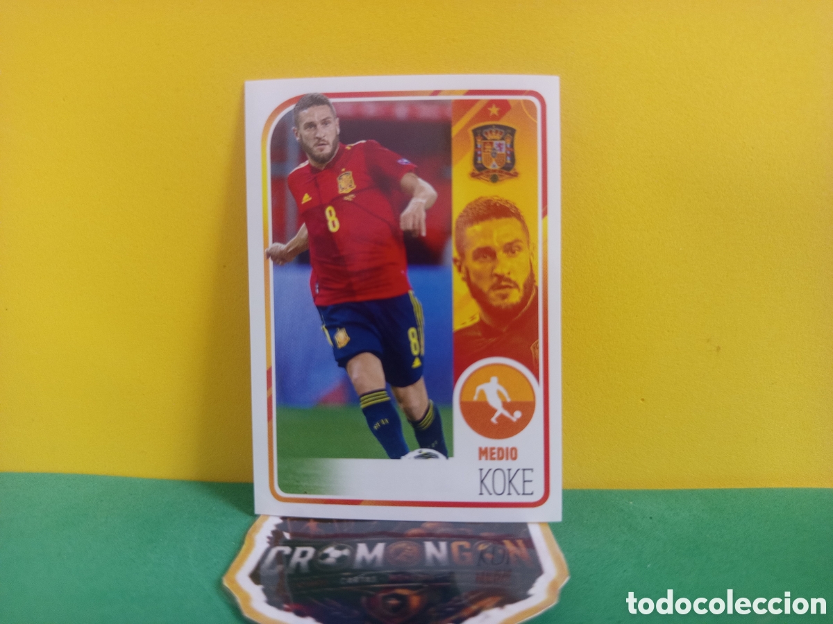 Fu&szlig;ball-Sticker: ❇️ CROMO ⚽ KOKE ESPA&Ntilde;A 45 EL &Aacute;LBUM DE LA SELECCI&Oacute;N CARREFOUR PANINI FAMILY SIN PEGAR ❇️