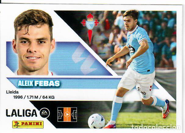 Cromos de f&uacute;tbol: CROMO PANINI LIGA ESTE 26 27 - FICHAJE N&ordm; 10 - FEBAS - CELTA - 2&ordf; EDICI&Oacute;N