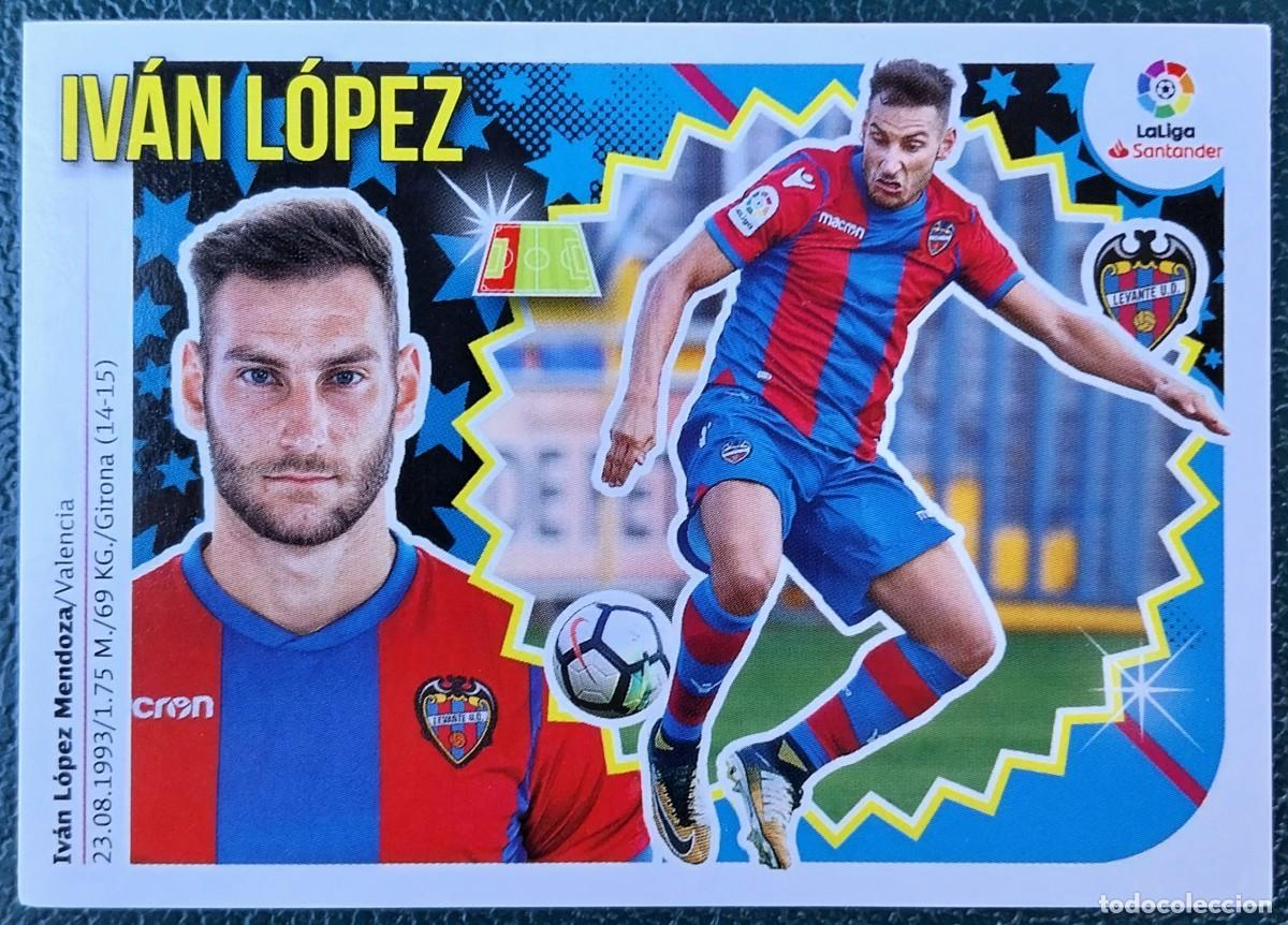 Cromos de f&uacute;tbol: 8B / 8 B IVAN LOPEZ LEVANTE UD CROMOS ALBUM EDICIONES ESTE 2018 2019 18 19