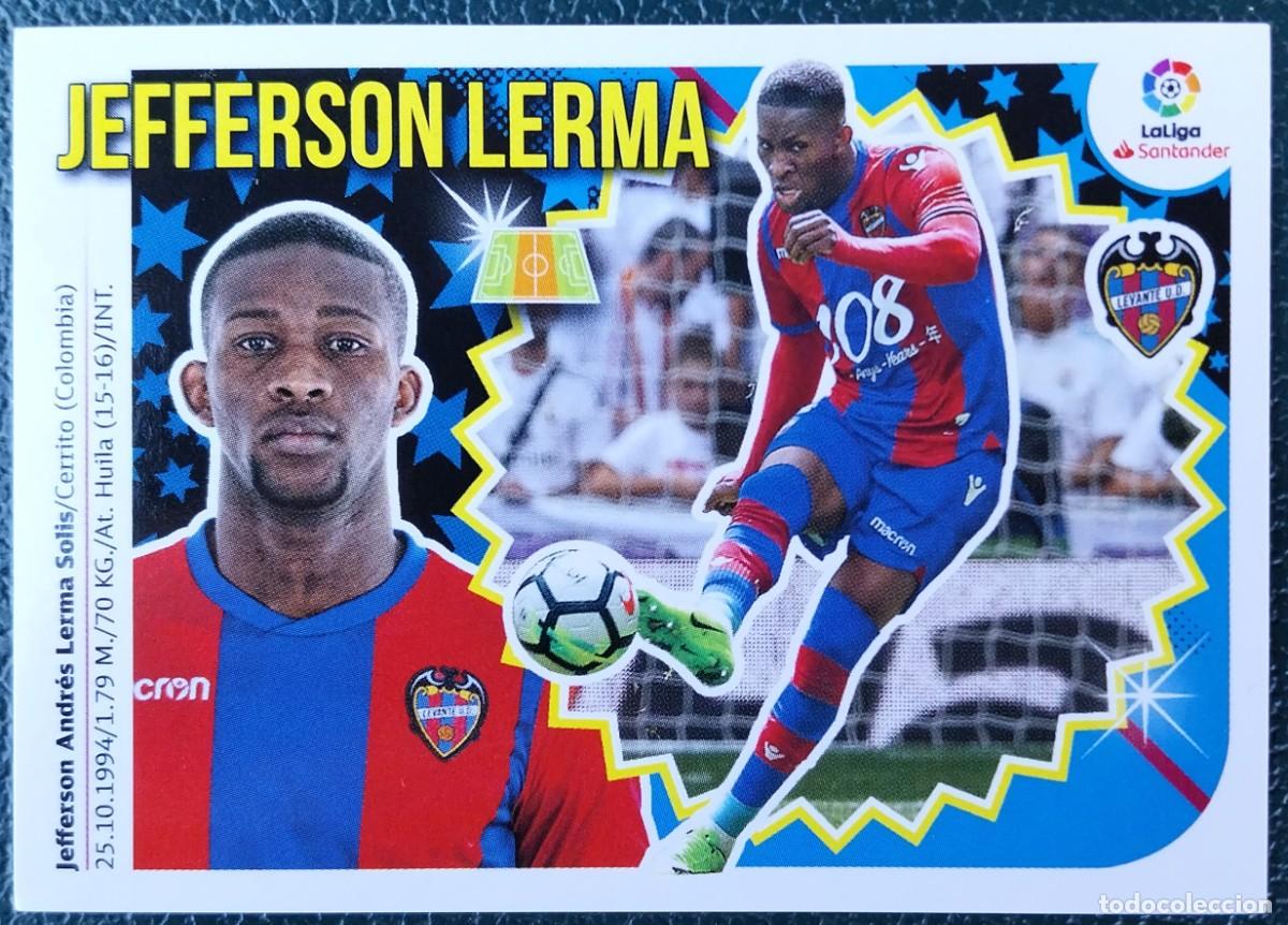 Cromos de f&uacute;tbol: 9 JEFFERSON LERMA LEVANTE UD CROMOS ALBUM EDICIONES ESTE 2018 2019 18 19