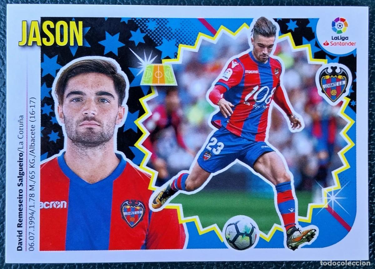 Cromos de f&uacute;tbol: 12A / 12 A JASON LEVANTE UD CROMOS ALBUM EDICIONES ESTE 2018 2019 18 19