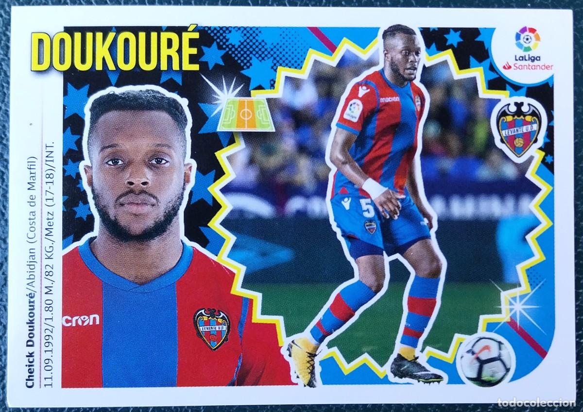 Cromos de f&uacute;tbol: 12B / 12 B DOUKOURE LEVANTE UD CROMOS ALBUM EDICIONES ESTE 2018 2019 18 19