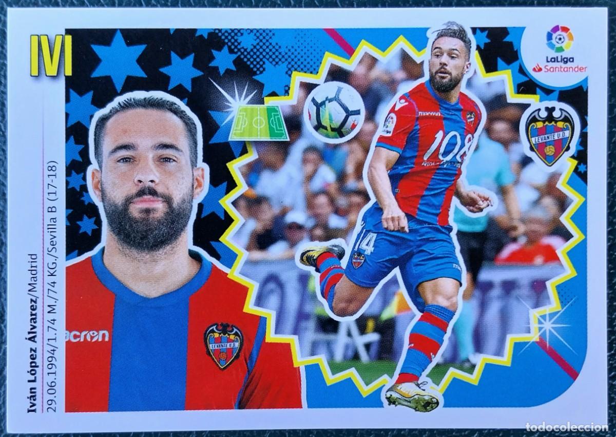 Cromos de f&uacute;tbol: 14 IVI LEVANTE UD CROMOS ALBUM EDICIONES ESTE 2018 2019 18 19
