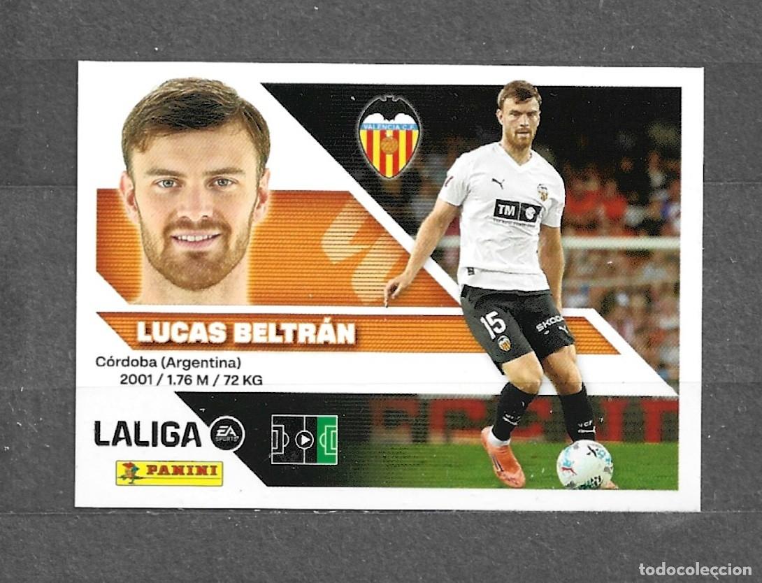 Cromos de f&uacute;tbol: Liga este 26/27 - Lucas Beltr&aacute;n - N&deg; 20b - Valencia CF
