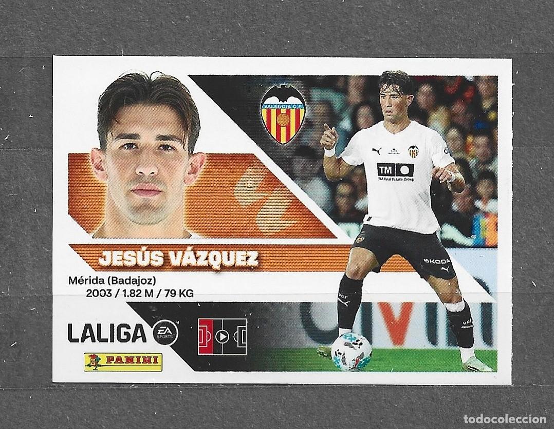 Cromos de f&uacute;tbol: Liga este 26/27 - Jes&uacute;s V&aacute;zquez - N&deg; 10 - Valencia CF