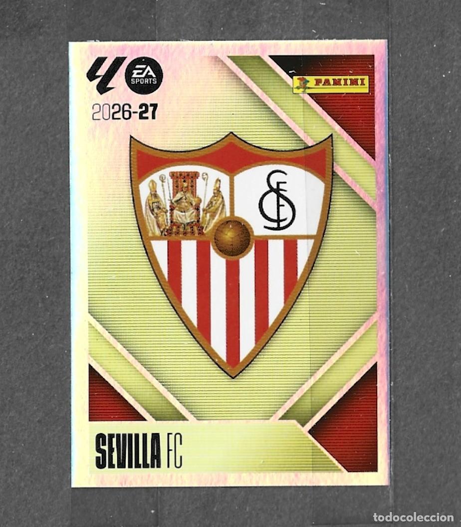 Cromos de f&uacute;tbol: Liga este 26/27 - Escudo ( Logo ) - N&deg; 1 - Sevilla FC