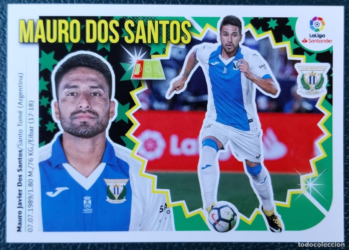 Cromos de f&uacute;tbol: 6A / 6 A MAURO DOS SANTOS CD LEGANES CROMOS ALBUM EDICIONES ESTE 2018 2019 18 19