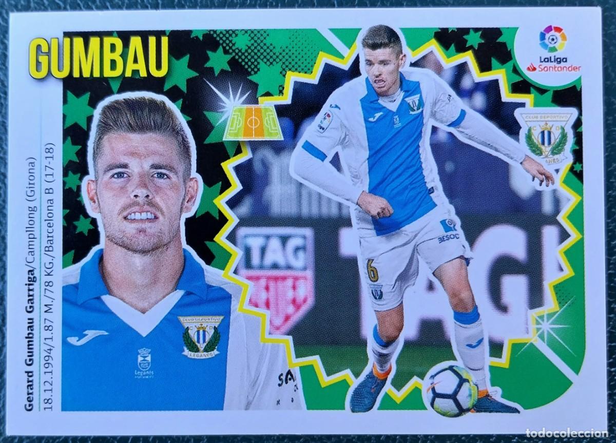Cromos de f&uacute;tbol: 9 GUMBAU CD LEGANES CROMOS ALBUM EDICIONES ESTE 2018 2019 18 19