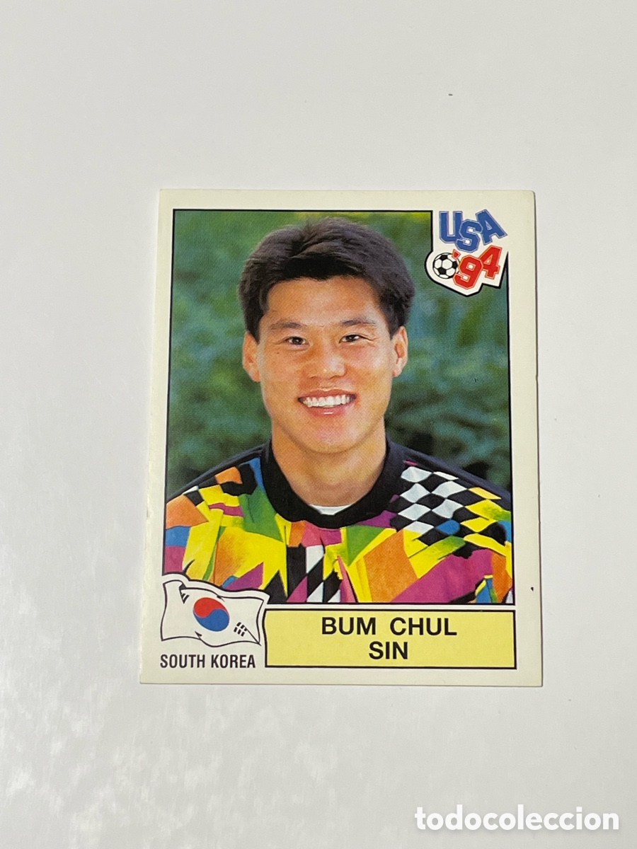 Cromos de f&uacute;tbol: Bum Chul Sin Corea del Sur Panini USA &lsquo;94 #224