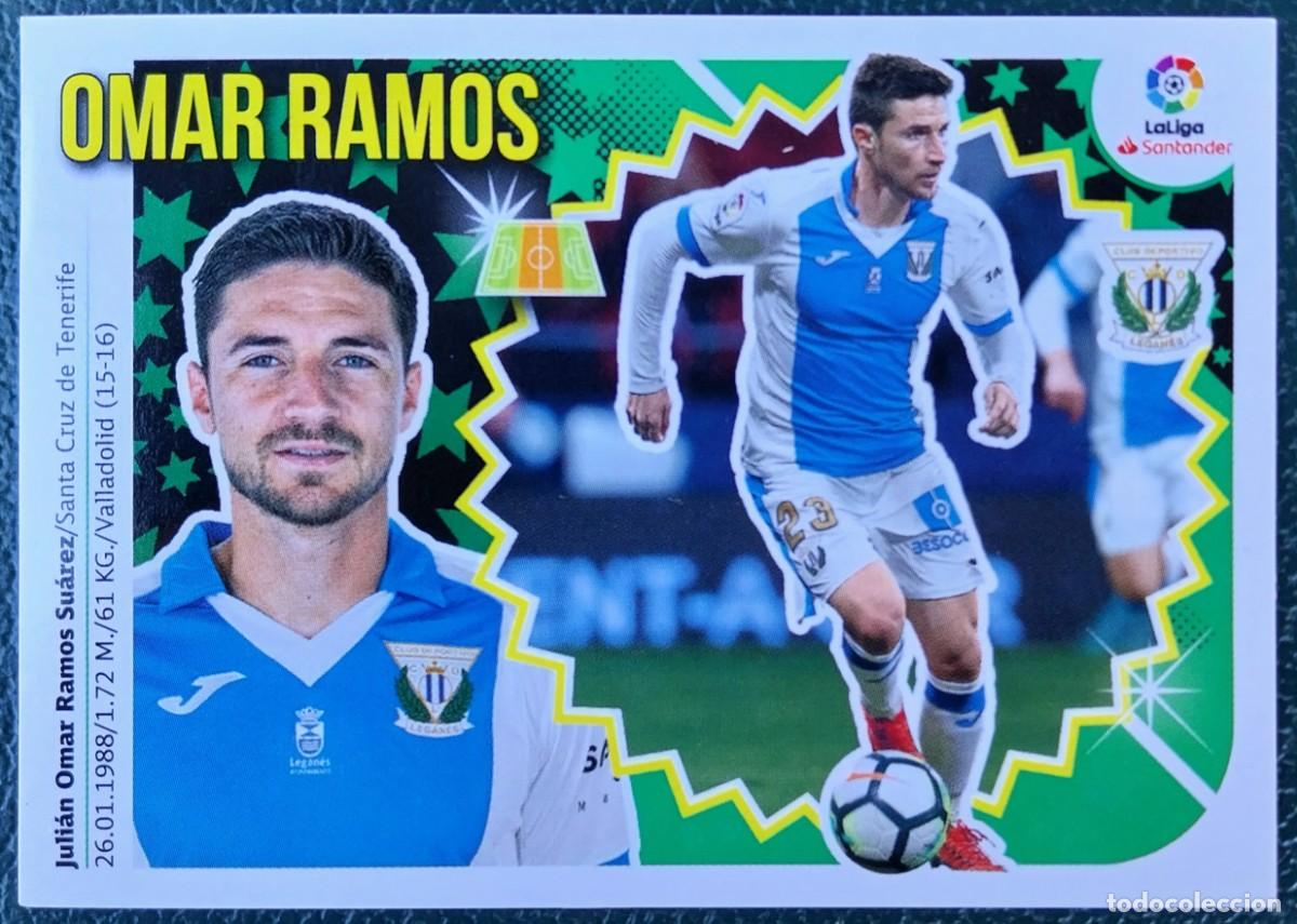 Cromos de f&uacute;tbol: 11B / 11 B OMAR RAMOS CD LEGANES CROMOS ALBUM EDICIONES ESTE 2018 2019 18 19