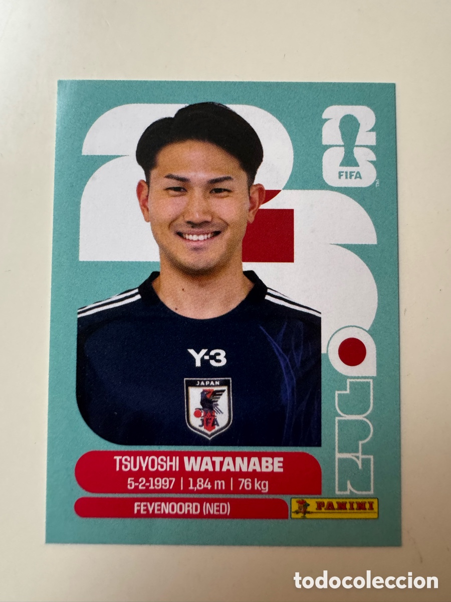 Cromos de f&uacute;tbol: FIFA WORLD CUP 2026 STICKER PANINI &ndash; Tsuyoshi Watanabe &ndash; Jap&oacute;n JPN7
