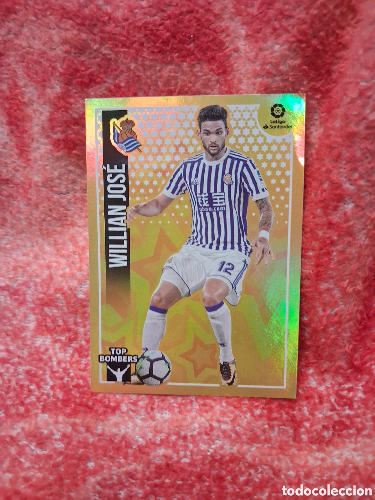 Cromos de f&uacute;tbol: WILLIAMS JOSE 26 TOP BOMBERS LIGA ESTE 18 19 2018 2019