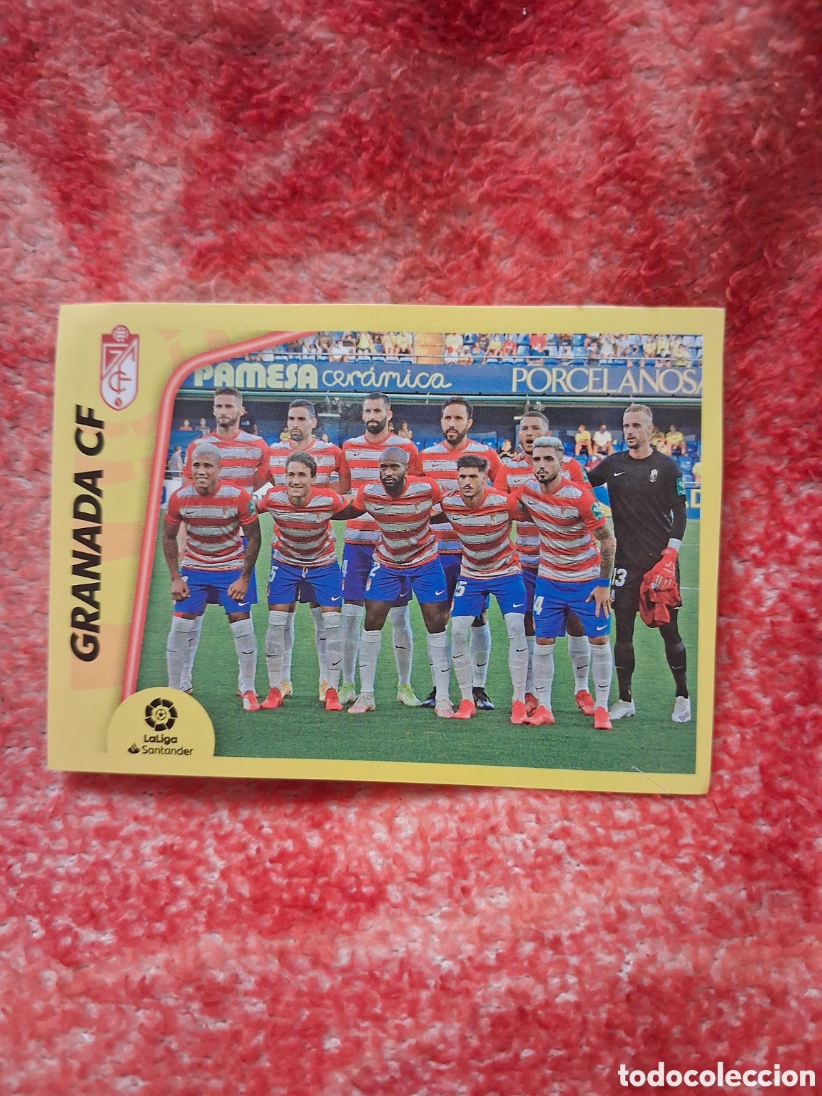 Cromos de f&uacute;tbol: LIGA ESTE PANINI 2021 2022 21 22 GRANADA EQUIPO PLANTILLA