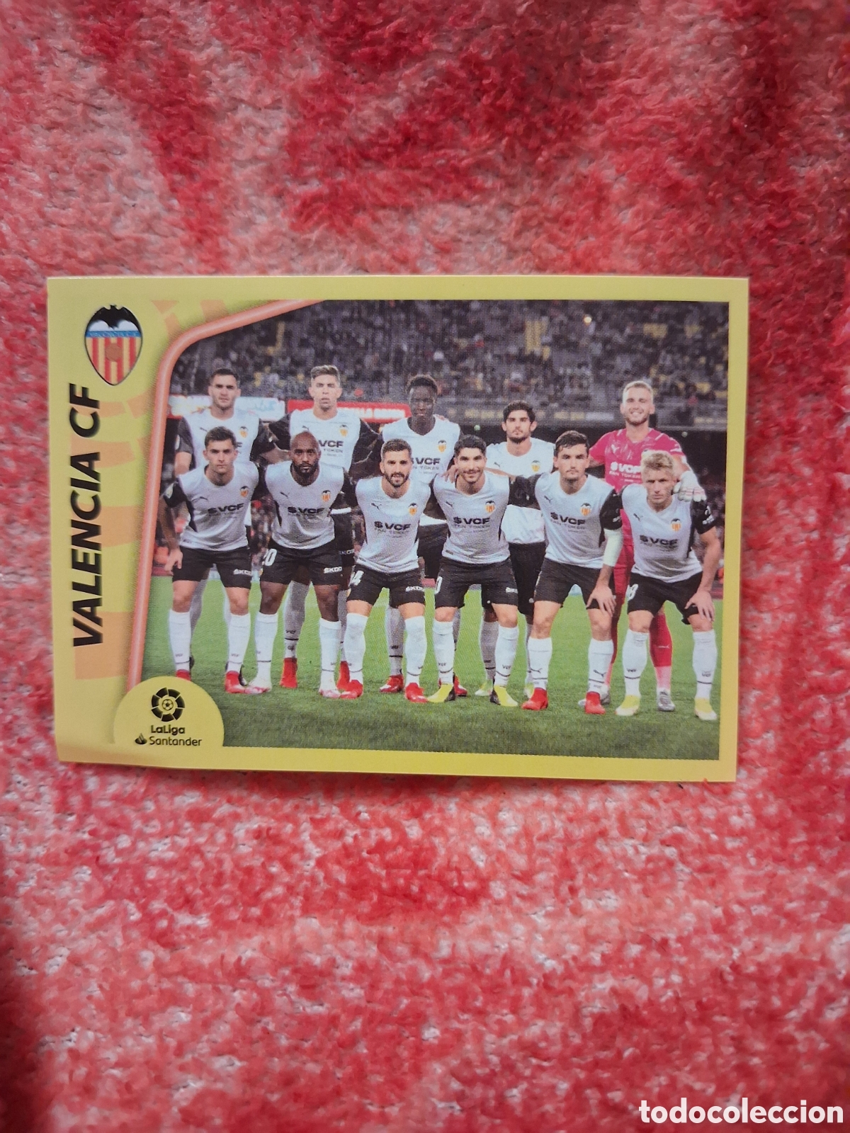 Cromos de f&uacute;tbol: VALENCIA Equipo Liga Este 2021-22 21 22