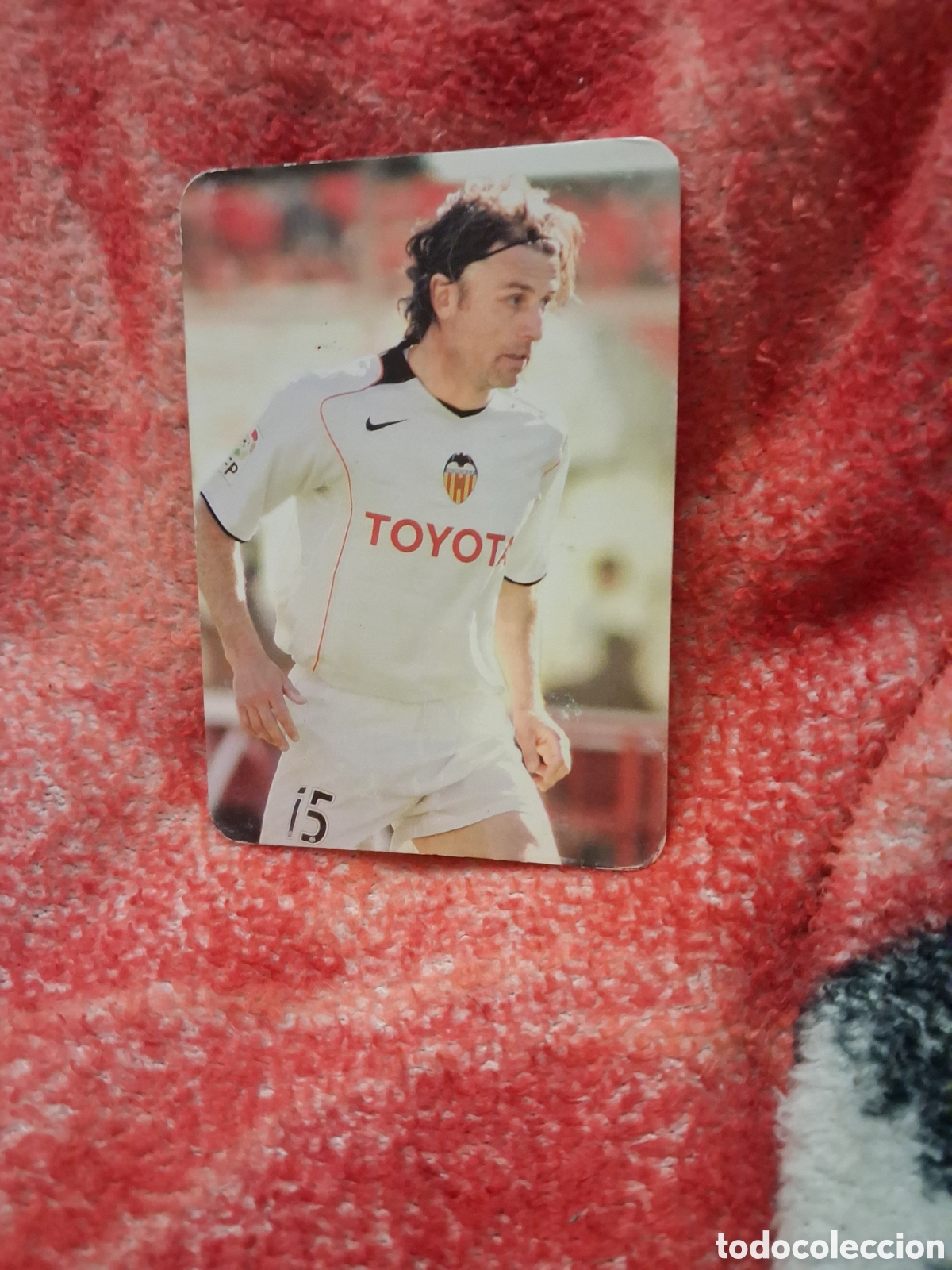Cromos de f&uacute;tbol: N.&ordm; 545 carboni, mate, valencia cf., maratoniano, FICHAS de la LIGA 2006 MUNDICROMO
