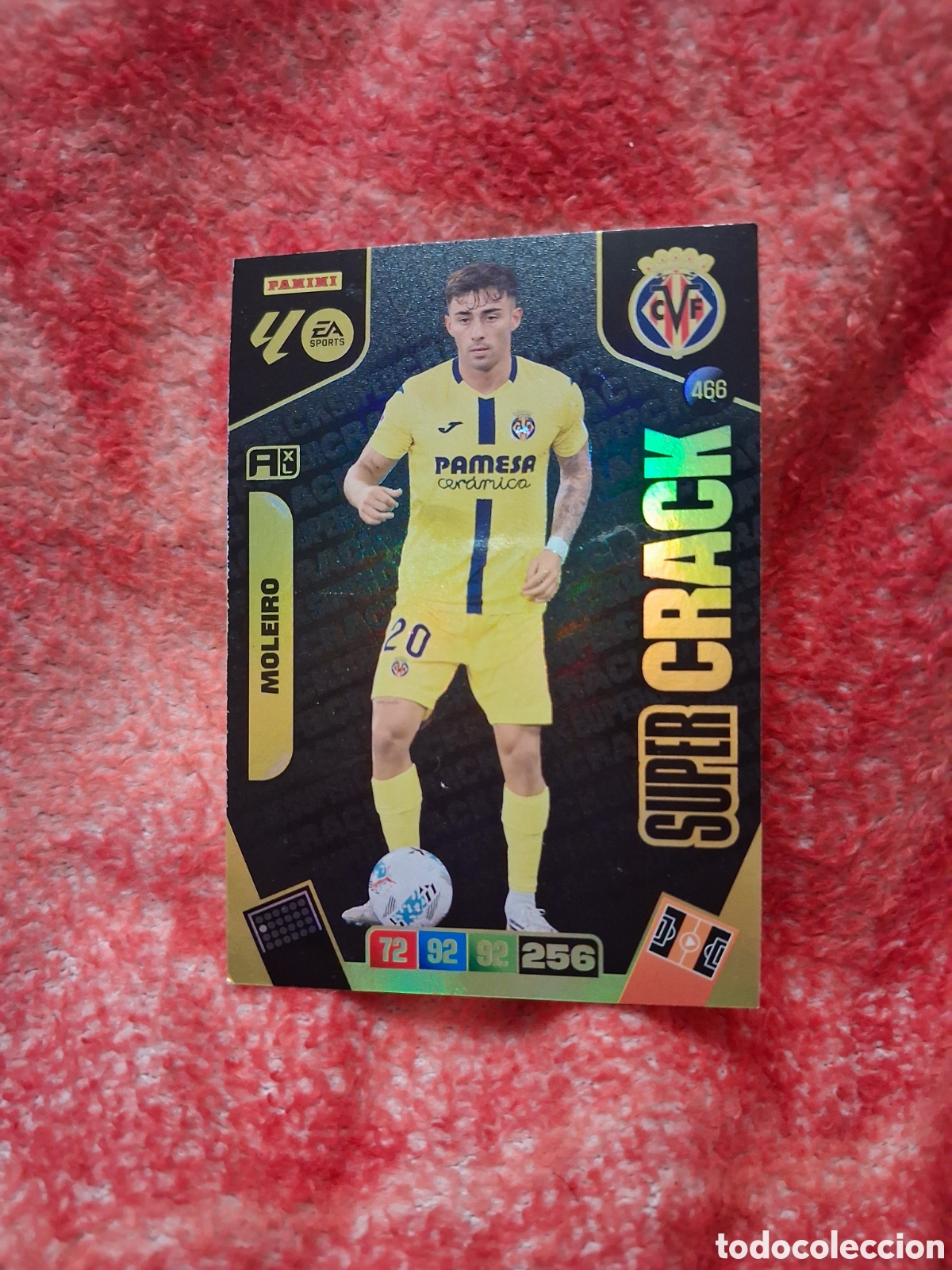 Cromos de f&uacute;tbol: Adrenalyn 25/26 - Moleiro - N&deg; 466 - Villarreal ( Super Crack )