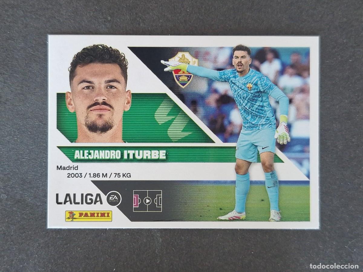 Cromos de f&uacute;tbol: L1 ITURBE ELCHE C. F. LIGA ESTE 2026 2027 26 27 NUNCA PEGADO SIN PEGAR