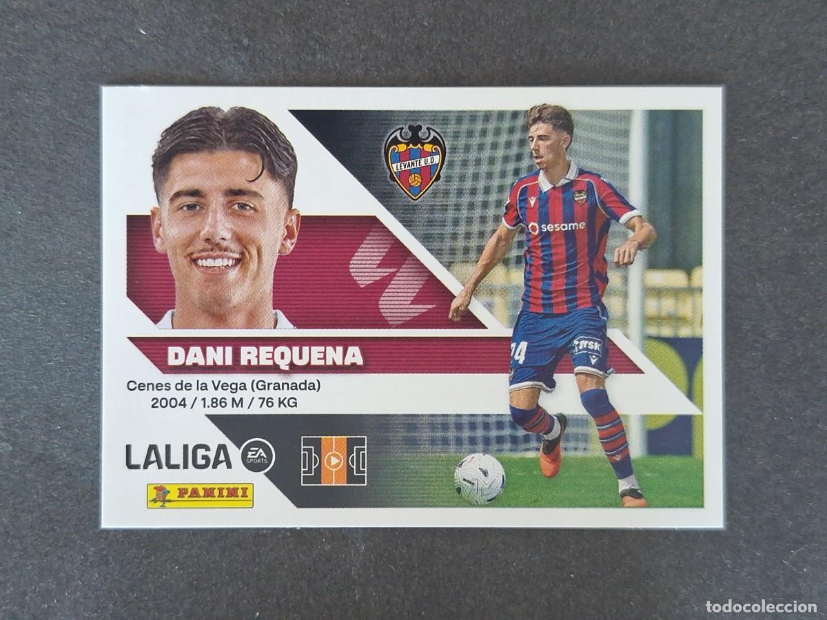 Cromos de f&uacute;tbol: L1 DANI REQUENA LEVANTE U. D. LIGA ESTE 2026 2027 26 27 NUNCA PEGADO SIN PEGAR
