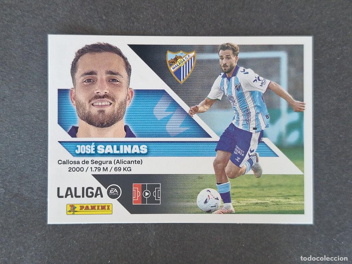 Cromos de f&uacute;tbol: L1 SALINAS MALAGA C. F. LIGA ESTE 2026 2027 26 27 NUNCA PEGADO SIN PEGAR