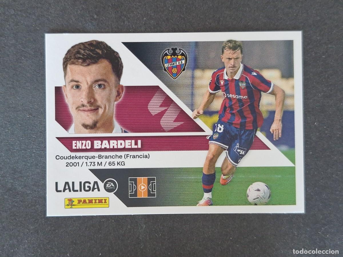 Cromos de f&uacute;tbol: L1 BARDELI LEVANTE U. D. FICHAJE 7 LIGA ESTE 2026 2027 26 27 NUNCA PEGADO SIN PEGAR
