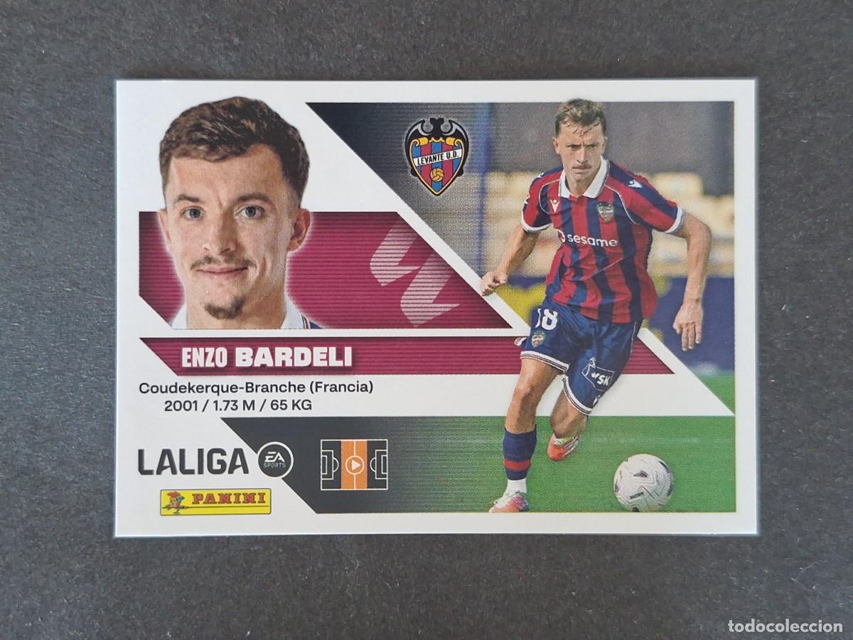 Cromos de f&uacute;tbol: L1 BARDELI LEVANTE U. D. FICHAJE 7 LIGA ESTE 2026 2027 26 27 NUNCA PEGADO SIN PEGAR