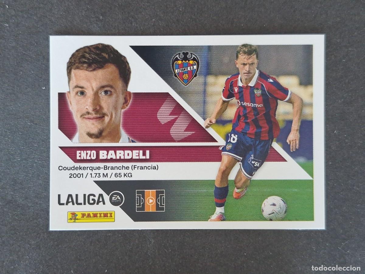 Cromos de f&uacute;tbol: L1 BARDELI LEVANTE U. D. FICHAJE 7 LIGA ESTE 2026 2027 26 27 NUNCA PEGADO SIN PEGAR