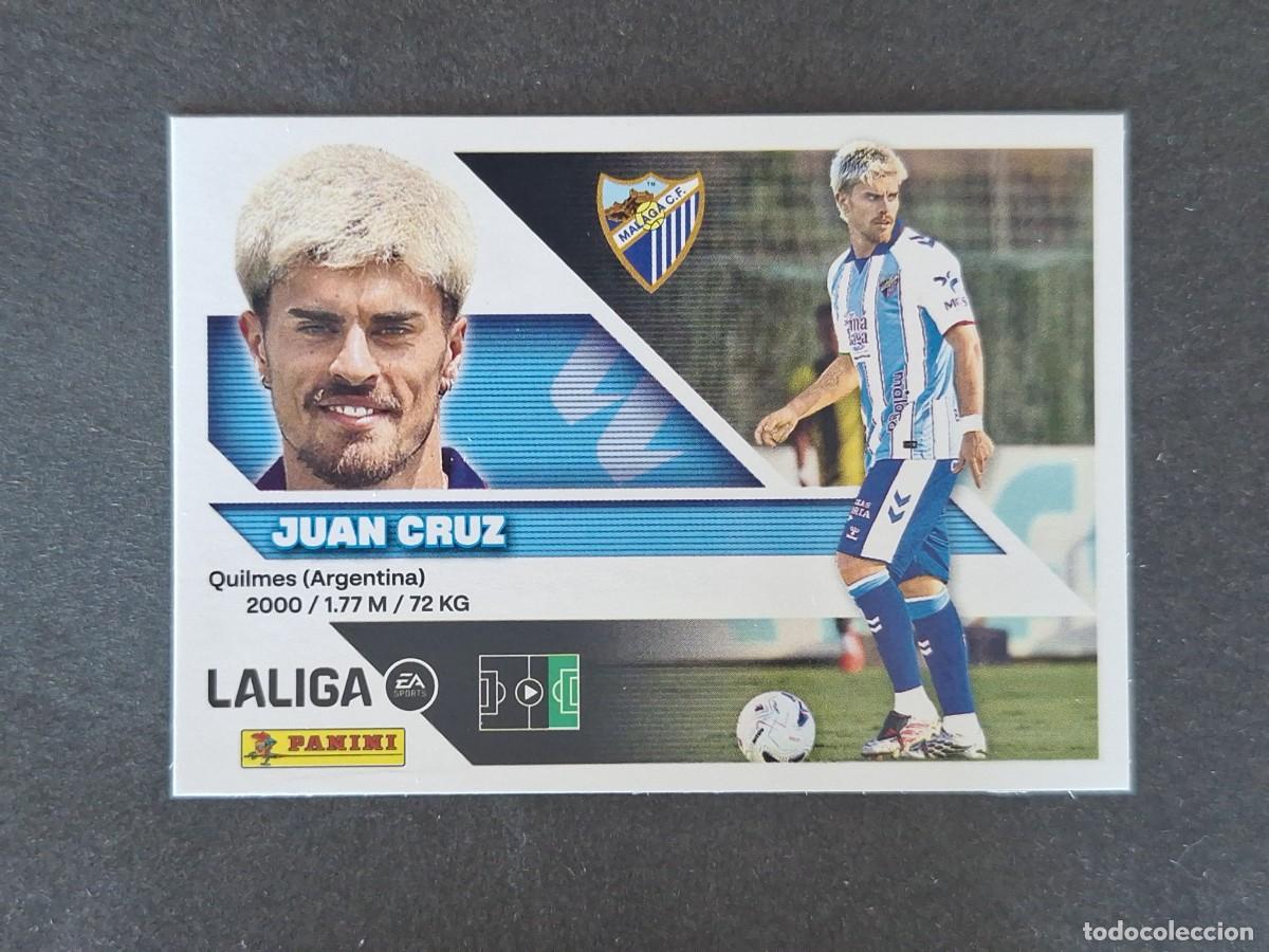 Cromos de f&uacute;tbol: L1 JUAN CRUZ MALAGA C. F. FICHAJE 11 LIGA ESTE 2026 2027 26 27 NUNCA PEGADO SIN PEGAR