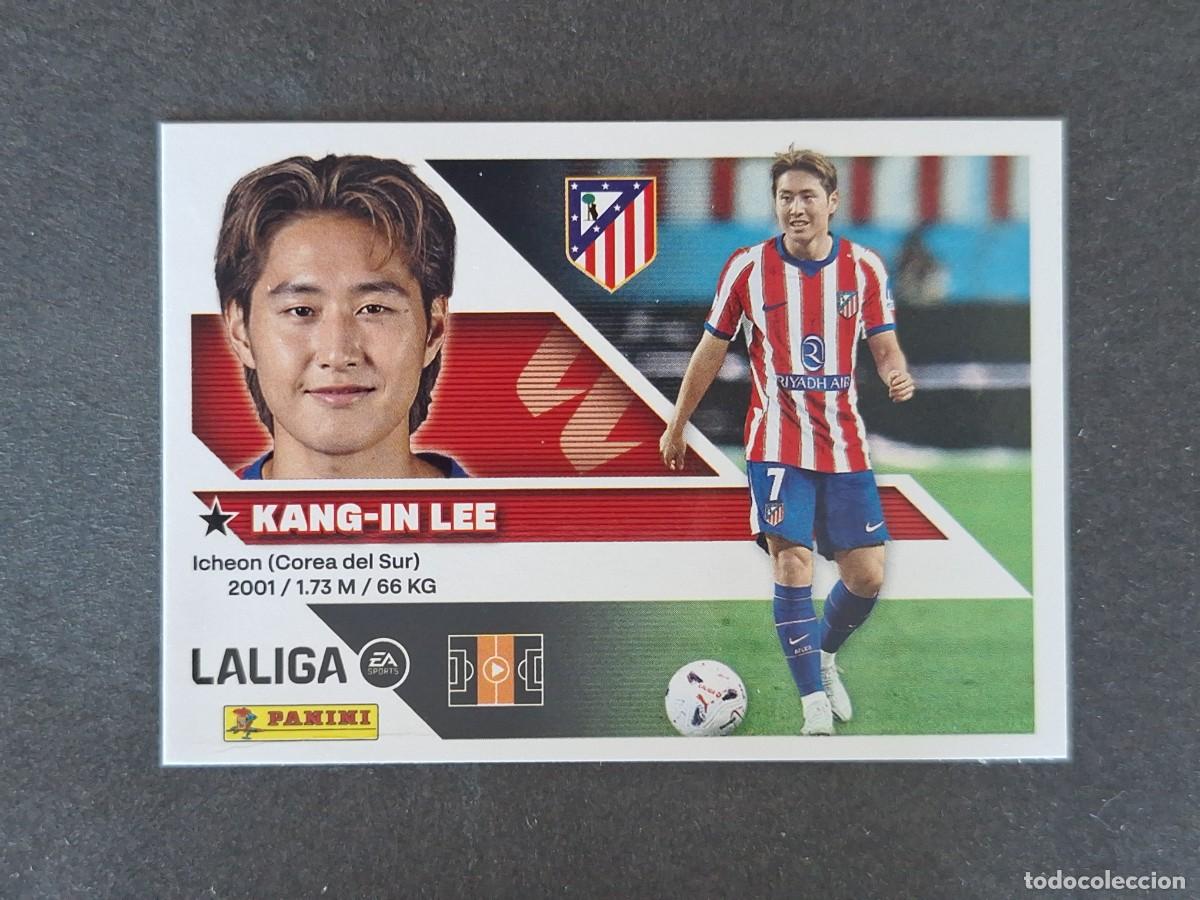 Cromos de f&uacute;tbol: L1 KANG-IN LEE ATLETICO DE MADRID FICHAJE 20 LIGA ESTE 2026 2027 26 27 NUNCA PEGADO SIN PEGAR